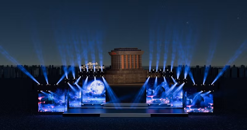 A visual rendering of the stage for the programme. (Photo courtesy of the organising committee)