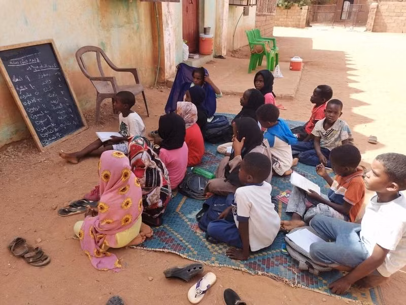 Children in a classroom in Omdurman, Sudan. (Photo: Xinhua/VNA)