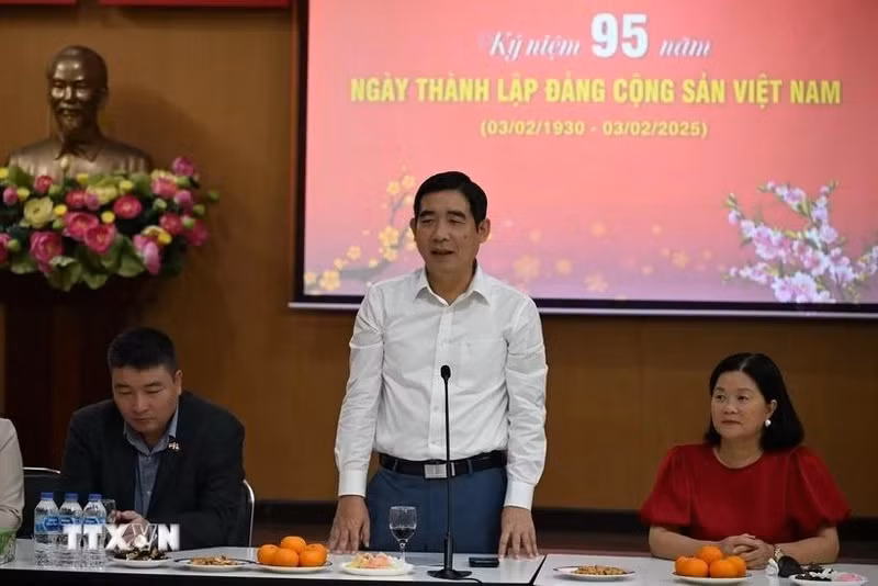 Vietnamese Ambassador to Thailand Pham Viet Hung speaks at the event (Photo: VNA) 