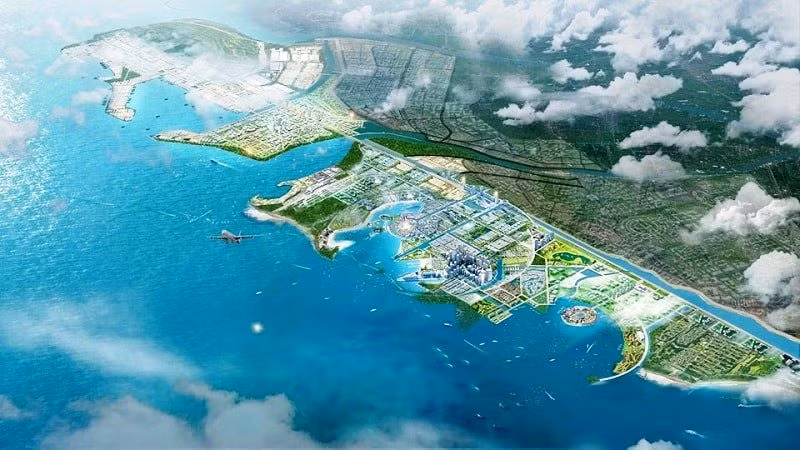 Perspective of Ninh Co Economic Zone in Nam Dinh Province.