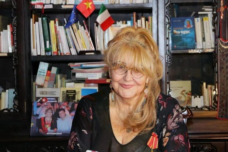 Honourary Consul of Vietnam in Turin and Genoa Sandra Scagliotti (Photo: VNA)