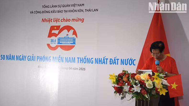 Cao Tat Minh affirms that the overseas Vietnamese in Thailand always remember President Ho Chi Minh.
