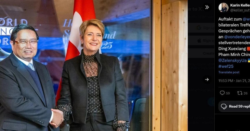 Swiss media outlets have extensively covered the diplomatic milestone between Vietnam and Switzerland. (Photo: VNA)