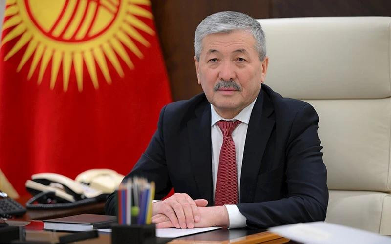 Chairman of the Cabinet of Ministers of the Kyrgyz Republic Adylbek Aleshovich Kasymaliev. (Photo courtesy of Vietnamese Ministry of Foreign Affairs)