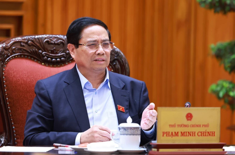 Prime Minister Pham Minh Chinh orders preparation to break ground on the Lao Cai – Ha Noi – Hai Phong railway line on December 19. (Photo: VNA)