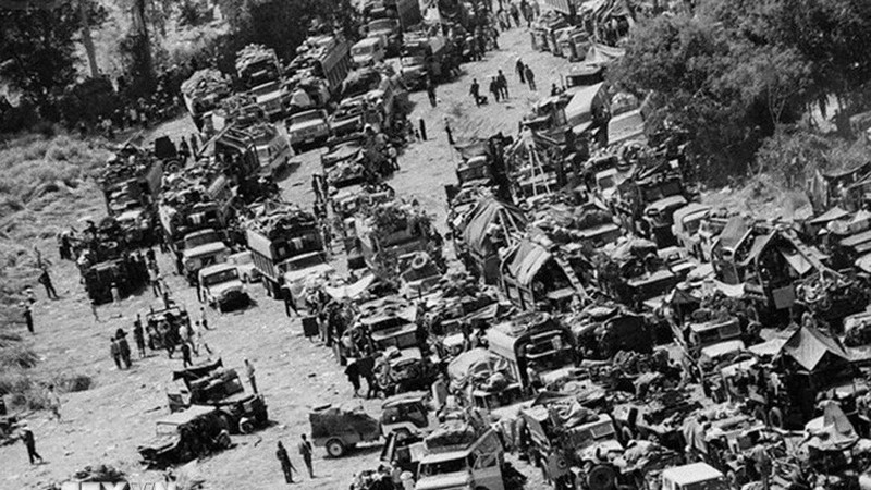 Division 320 achieved victory in Cheo Reo during the pursuit of enemy forces on Road 7 – Cheo Reo (March 16–24, 1975) as part of the Central Highlands Campaign. (Photo: VNA)