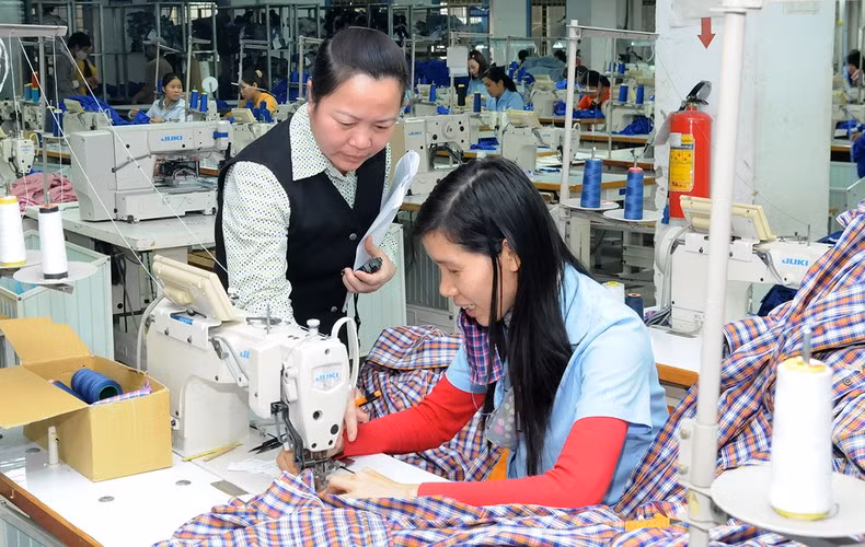 Next-generation free trade agreements like EVFTA and CPTPP are driving businesses to expand production. (Photo: HAI NAM)