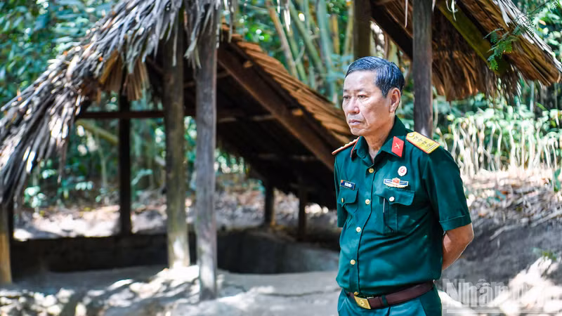 As Vietnam approaches the 50th anniversary of the Liberation of the South and National Reunification, many war veterans have returned to visit the Cu Chi Tunnels.