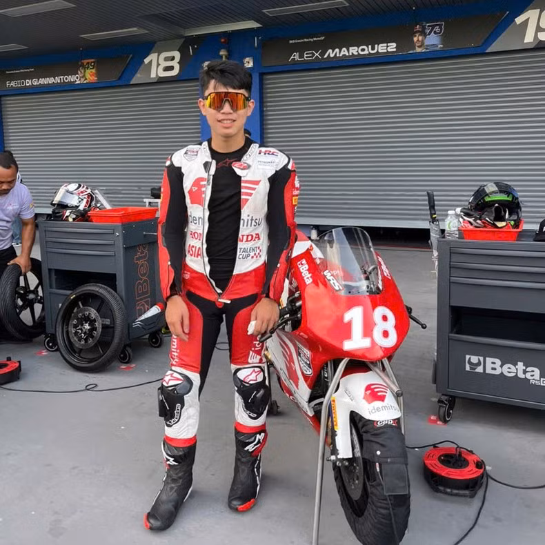 Nguyen Huu Tri from Honda Racing Vietnam Nguyen Huu Tri from Honda Racing Vietnam
