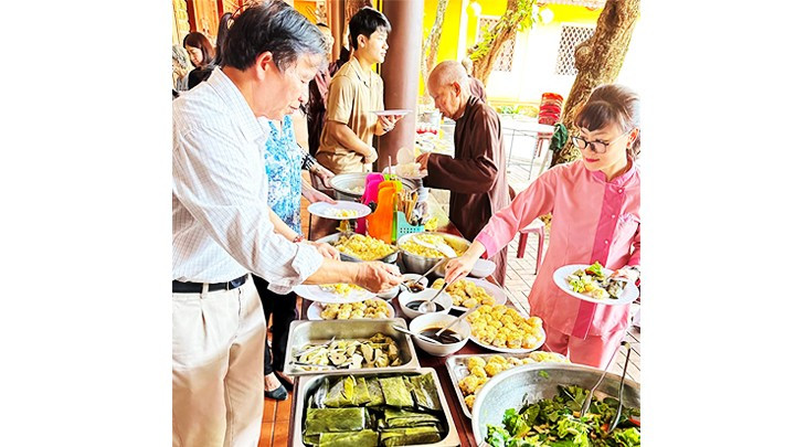Hue's vegetarian dishes are particularly beloved by many.