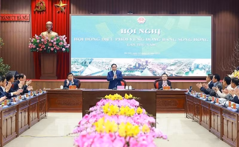 PM Pham Minh Chinh speaks at the conference (Photo: VNA) 
