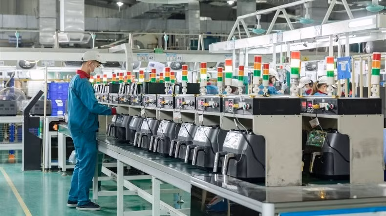 Production activities at Sunhouse Group Joint Stock Company. (Photo: NGUYEN TRANG) Production activities at Sunhouse Group Joint Stock Company. (Photo: NGUYEN TRANG)