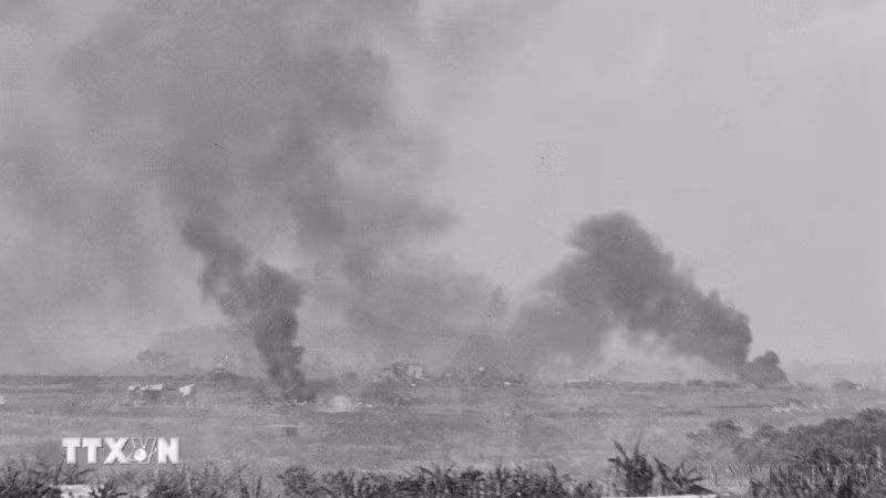 Liberation forces advanced into the Duc Lap capital unit on March 10, 1975. (Photo: VNA)