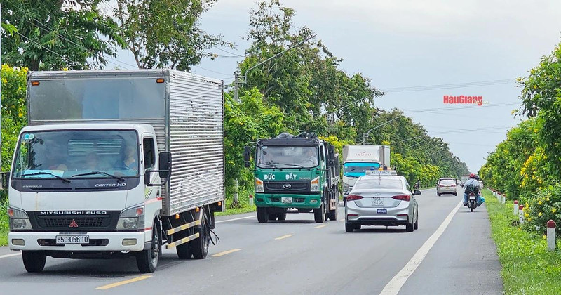 National Highway 61C (Photo; baohaugiang.com.vn) 