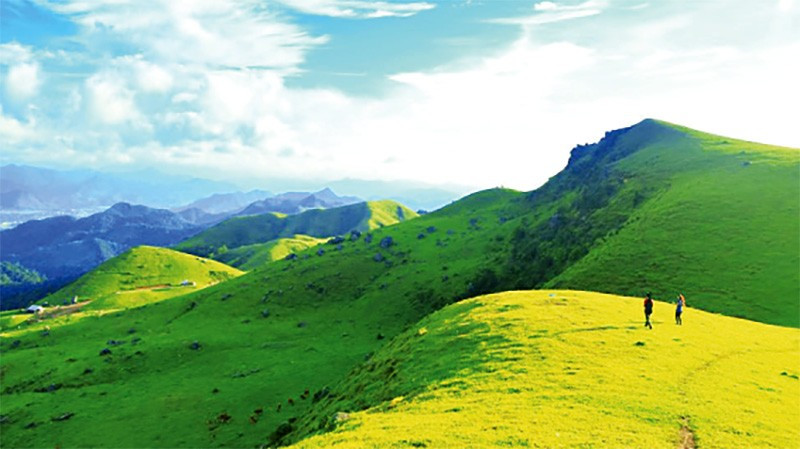 The peaceful beauty of Dong Cao plateau.