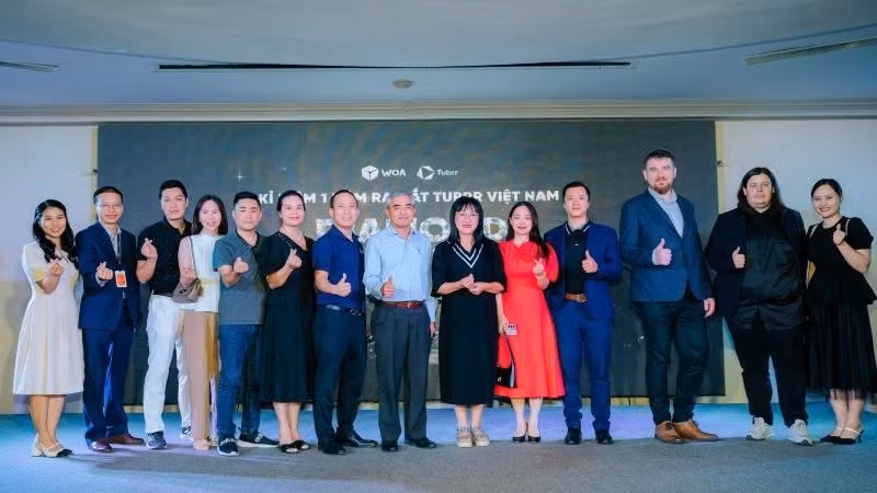 TUBRR Vietnam gathers a large number of experts, businessmen, artists and content creators, after one year of operation. (Photo: Pham Quyen)