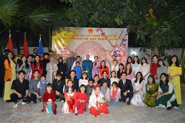 OVs in Egypt welcome traditional Tet (Photo: VNA)