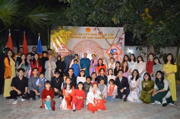 OVs in Egypt welcome traditional Tet (Photo: VNA)