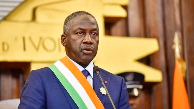 President of Côte d’Ivoire's National Assembly Adama Bictogo (Ảnh: quochoi.vn) 