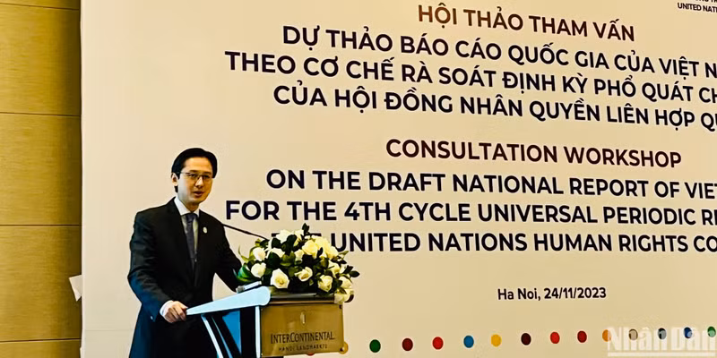 Deputy Minister of Foreign Affairs Do Hung Viet (Photo: NDO)