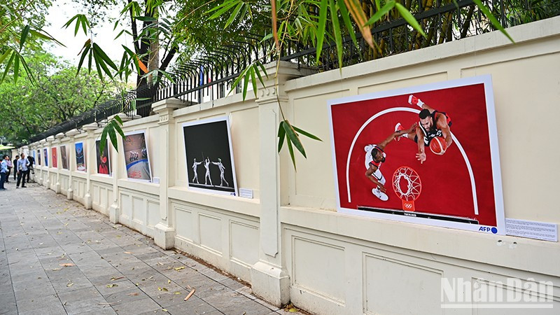 A corner of the exhibition