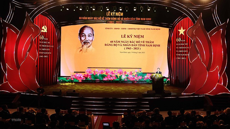 An overview of the ceremony. (Photo: VNA)