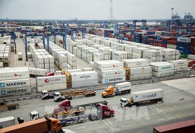 At Saigon New Port (Photo: VNA) 