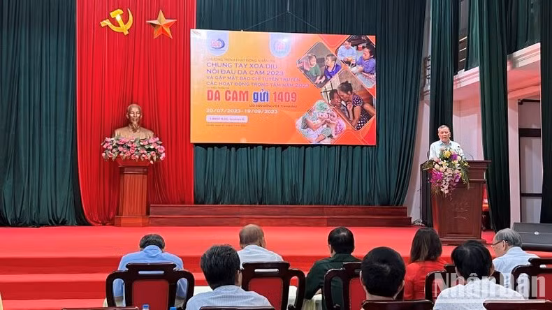 Vice Chairman of the VAVA Nguyen Van Khanh informs of the association’s key activities in 2023.