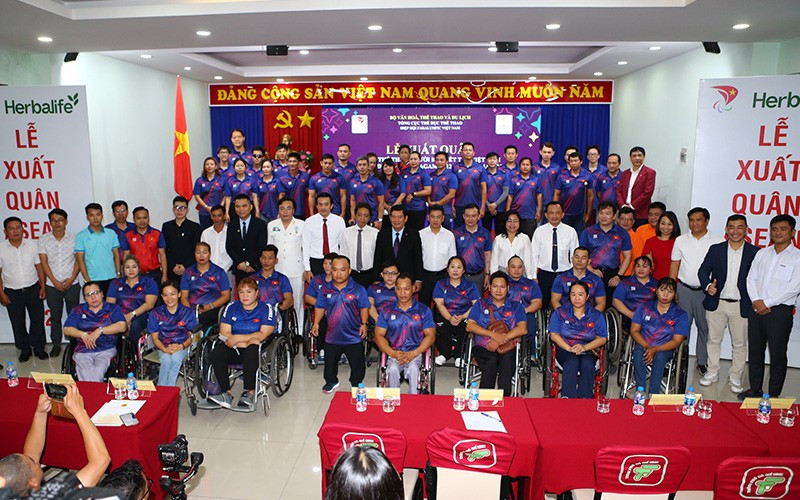 At the event (Photo: Hoang Tung) 