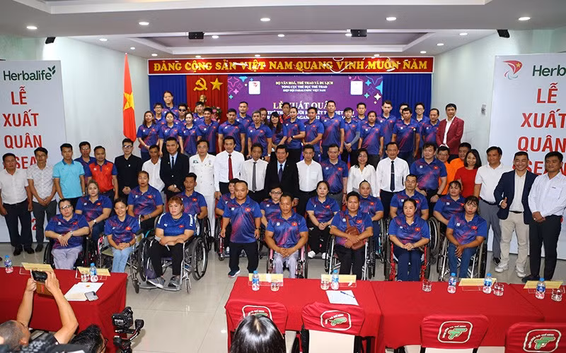 At the event (Photo: Hoang Tung) 