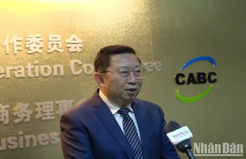 Xu Ningning, Executive President of the China-ASEAN Business Council and Chairman of the Regional Comprehensive Economic Partnership (RCEP) Industry Cooperation Committee.