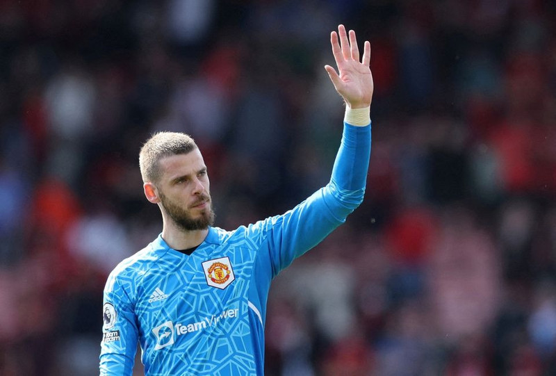 Soccer Football - Premier League - AFC Bournemouth v Manchester United - Vitality Stadium, Bournemouth, Britain - May 20, 2023 Manchester United's David de Gea acknowledges the fans after the match. (Photo: Reuters)
