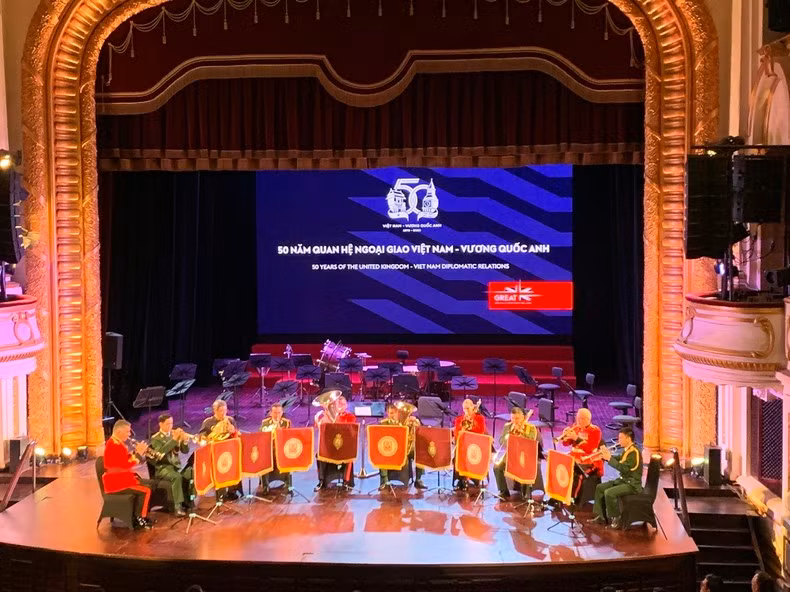 A performance at the ceremony