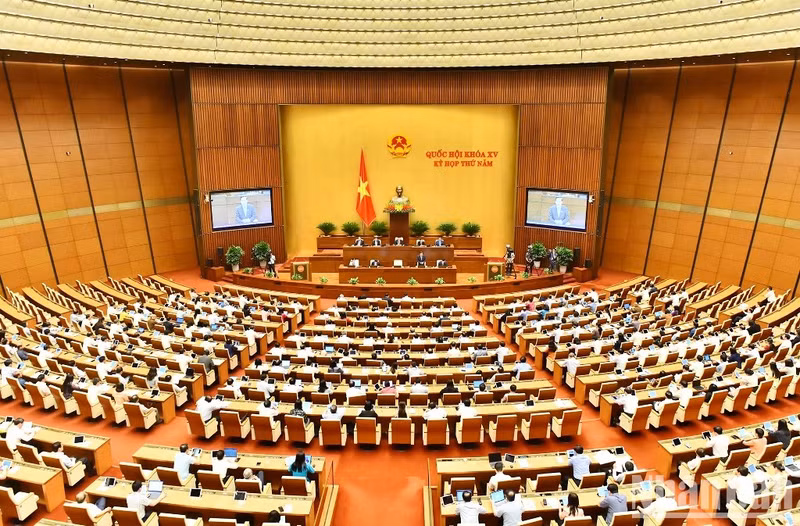 In Pictures: NA starts question-and-answer session ảnh 7