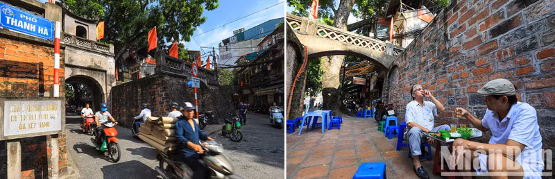 Amid the hustle and bustle of modern life, people still do not forget to find a Hanoi with its ancient, beautiful and profound beauty. They can go through small alleys, enjoy street food and sip a cup of wine with friends.