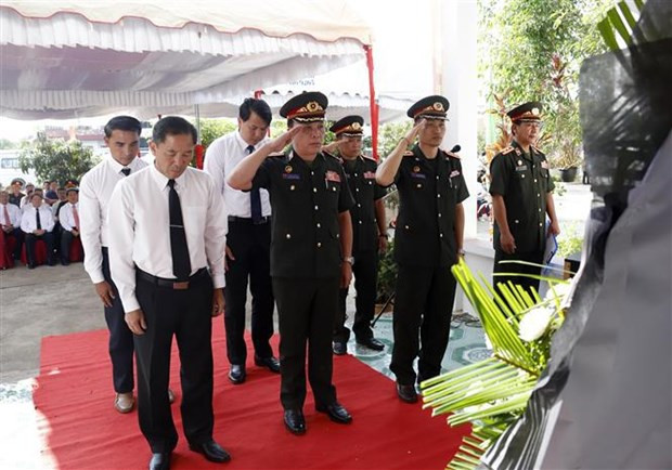 A requiem is held for the martyrs. (Photo: VNA)