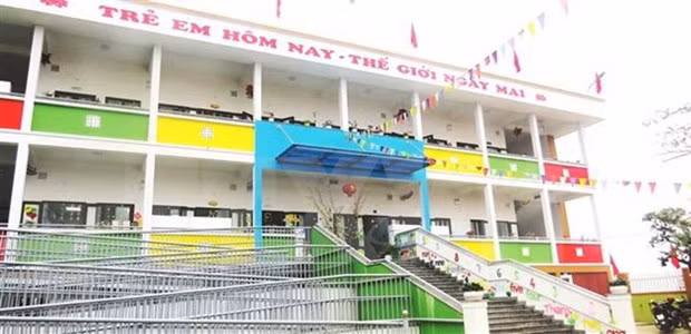 Son Thuy kindergarten (Photo: VNA)