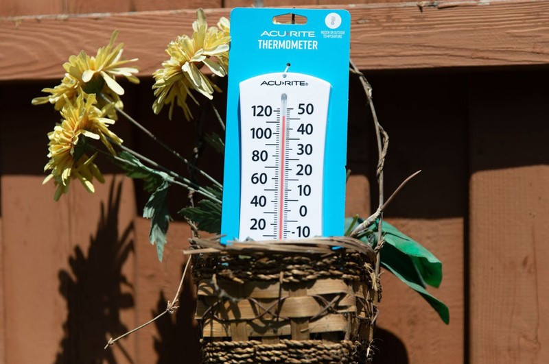 The temperature outside in the city of Plano, Texas, reached 3 digits (in degrees Fahrenheit) on June 27. (Photo: Xinhua/Shutterstock)