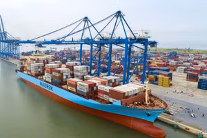 For goods subject to export licensing or other conditions, foreign-invested economic organisations must obtain the relevant licence or strictly adhere to the conditions prescribed by law. (Illustrative image/Photo: DO BAO)