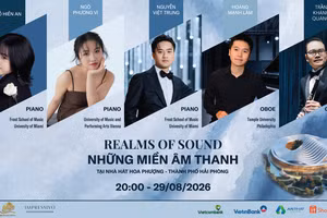 The “Realms of Sound” concert features artists who have won numerous international awards. (Photo: Organising Board)