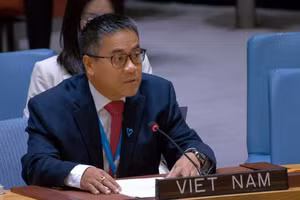 Minister Counsellor Nguyen Hai Luu, Deputy Permanent Representative of Viet Nam to the United Nations (Photo: UN)