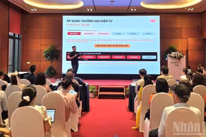 The seminar “Innovation and e-commerce in global value chains” (Photo: A.N)