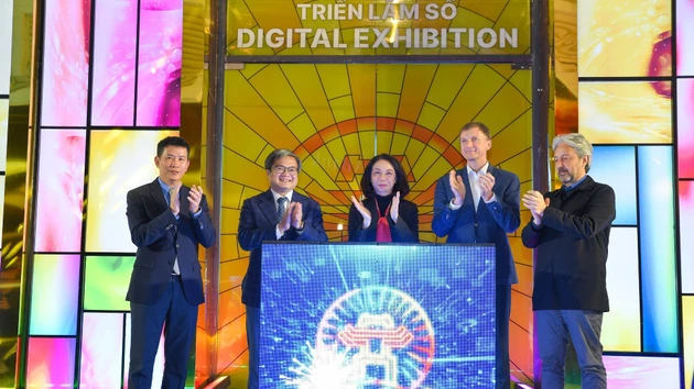 Delegates at the opening ceremony.