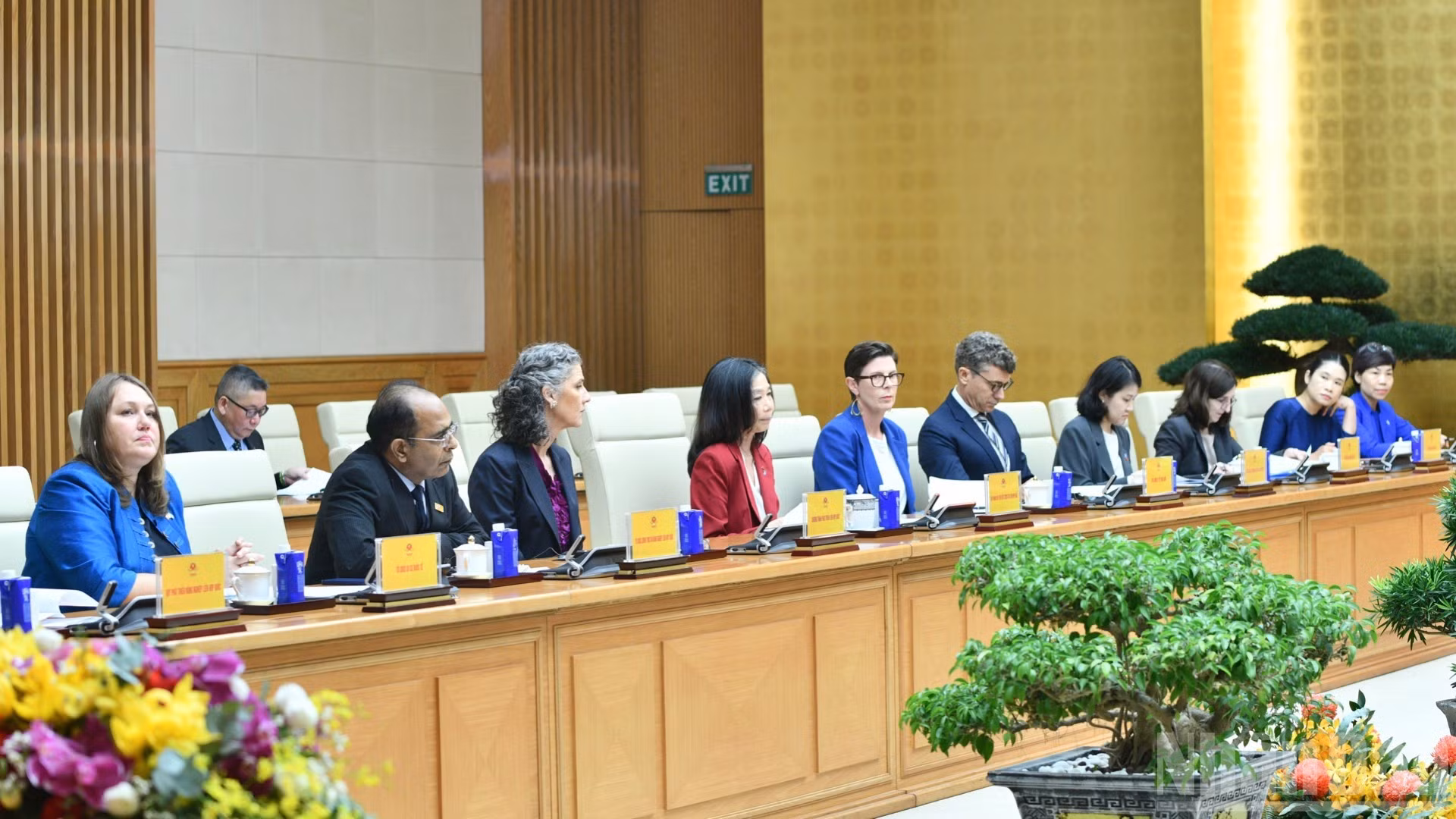 Heads of United Nations organisations in Viet Nam attend the reception. (Photo: THANH GIANG)