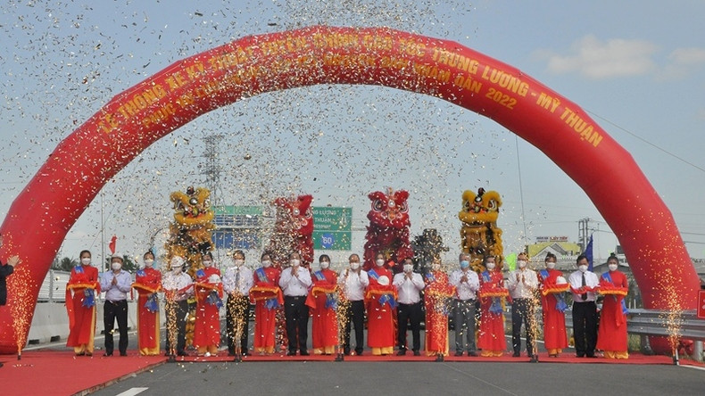 Trung Luong-My Thuan expressway opens to traffic ảnh 1 Trung Luong-My Thuan expressway opens to traffic ảnh 1