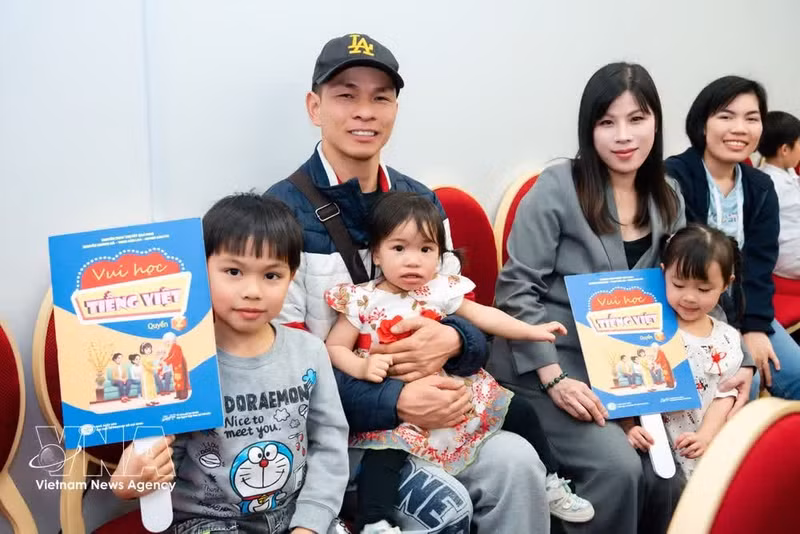 Families and kids at the event (Photo: VNA)