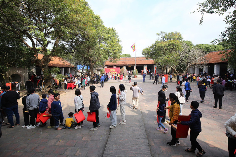 At the Hung Yen Temple of Literature.