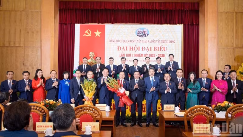 The first Congress of the Party Committee of the PCC’s Commission for Communciations, Education and Mass Mobilisation during the 2025–2030 tenure.