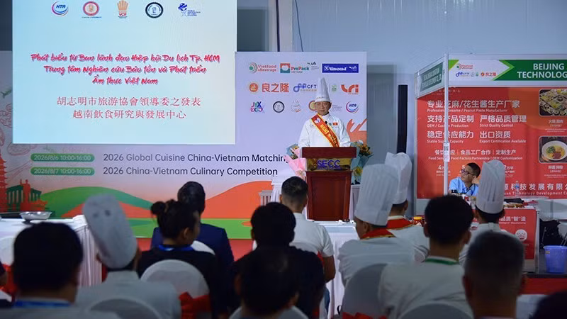The Viet Nam-China Culinary Quintessence Exchange 2026 helps strengthen professional exchanges between the two countries. (Photo: Organising Committee)
