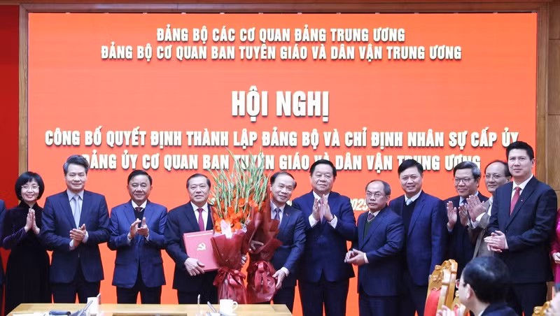 The conference announces the establishment of the Party Committee and the appointment of personnel for the Party Committee of the PCC’s Commission for Communications, Education and Mass Mobilisation took place in February 2025.